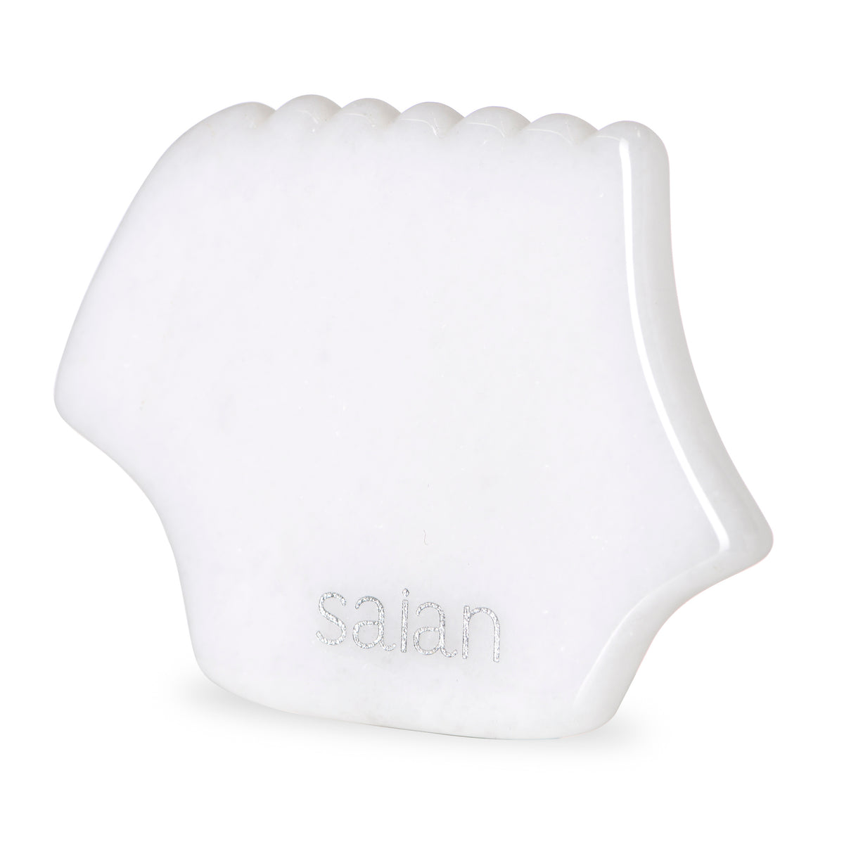 Professional Gua Sha Stone - White Empress Jade